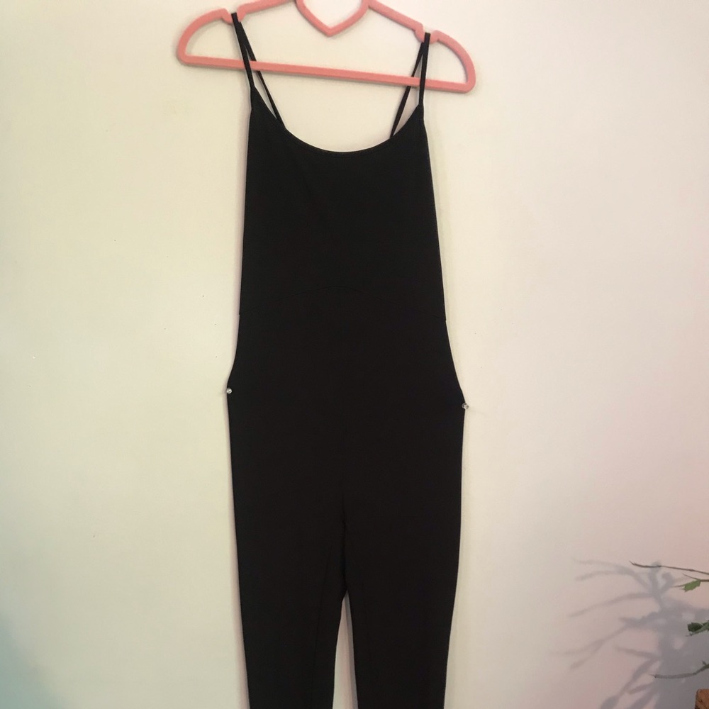 Black body con jumpsuit